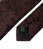 Dolce &amp; Gabbana Bordeaux Patterned Silk Adjustable Men Tie
