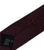 Dolce &amp; Gabbana Bordeaux Solid 100% Silk Adjustable Men Tie