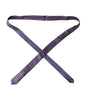 Dolce &amp; Gabbana Blue Purple Patterned Silk Adjustable Men Tie