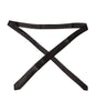 Dolce &amp; Gabbana Brown Solid 100% Silk Adjustable Tie