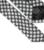 Dolce &amp; Gabbana White Circles 100% Silk Adjustable Tie