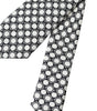 Dolce &amp; Gabbana White Circles 100% Silk Adjustable Tie
