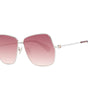 Max Mara Silver Women Sunglasses