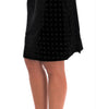 Dolce & Gabbana Baroque Embroidered Velvet Pencil Skirt