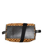Dolce & Gabbana Beige Velvet Top Handle Shoulder Duffle Women Bag