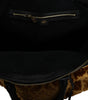 Dolce & Gabbana Beige Velvet Top Handle Shoulder Duffle Women Bag