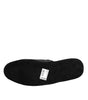 Dolce & Gabbana - Claquettes en fausse fourrure noire - Chaussures à enfiler