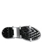 Dolce & Gabbana Black Nylon Galileo High Top Sneakers Shoes