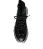 Dolce & Gabbana Black Nylon Galileo High Top Sneakers Shoes