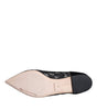 Dolce & Gabbana Black Taormina Lace Bellucci Flats Shoes