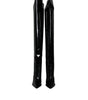 Dolce &amp; Gabbana Black Patent Leather Knee High Boots Shoes