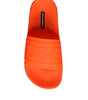 Sandales à enfiler en caoutchouc orange Dolce &amp; Gabbana, chaussures de plage
