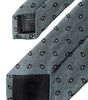 Dolce &amp; Gabbana Green 100% Silk Patterned Adjustable Men Tie