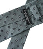 Dolce &amp; Gabbana Green 100% Silk Patterned Adjustable Men Tie