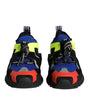 Dolce & Gabbana Multicolor Mesh Sorrento Trekking Sneakers Shoes