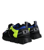 Dolce & Gabbana Multicolor Mesh Sorrento Trekking Sneakers Shoes