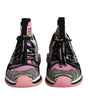 Dolce & Gabbana Multicolor Sorrento Socks Logo Sneakers Shoes