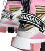 Dolce & Gabbana Multicolor Sorrento Socks Logo Sneakers Shoes