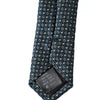 Dolce &amp; Gabbana Green Patterned 100% Silk Adjustable Men Tie