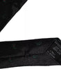 Dolce &amp; Gabbana Black Fantasy 100% Silk Adjustable Men Tie