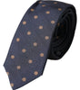 Dolce &amp; Gabbana Black Dotted Fantasy Silk Adjustable Men Tie