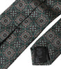 Dolce & Gabbana Green Patterned 100% Silk Adjustable Men Tie