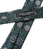Dolce &amp; Gabbana Green Floral Print Silk Adjustable Men Tie