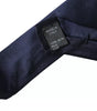 Dolce &amp; Gabbana Dark Blue Silk Skinny Adjustable Tie