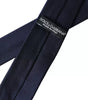 Dolce &amp; Gabbana Dark Blue Silk Skinny Adjustable Tie