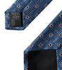 Dolce &amp; Gabbana Blue Patterned 100% Silk Adjustable Men Tie