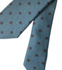 Dolce &amp; Gabbana Green Black Polka Dot Silk Adjustable Men Tie