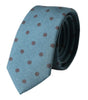 Dolce &amp; Gabbana Green Black Polka Dot Silk Adjustable Men Tie