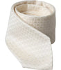 Dolce &amp; Gabbana Off White Silk Adjustable Necktie Men Tie