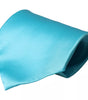 Dolce &amp; Gabbana Light Blue Satin Silk Wide Adjustable Men Tie
