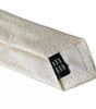 Dolce &amp; Gabbana Off White Patterned Silk Adjustable Men Tie