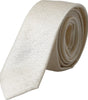 Dolce &amp; Gabbana Off White Patterned Silk Adjustable Men Tie