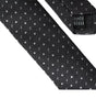 Dolce &amp; Gabbana Black Polka Dot Silk Adjustable Men Tie