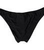 Dolce & Gabbana Black Nylon Swimwear Beachwear Bottom Bikini