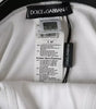 Dolce &amp; Gabbana White Cotton Stretch Branded Logo Underwear