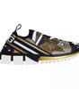 Dolce & Gabbana Multicolor Comet Star Print Sorrento Sneakers Shoes