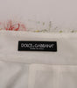Dolce &amp; Gabbana Elegant Floral High-Waist Pencil Skirt