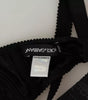 Dolce &amp; Gabbana Black Silk Lace Balconcino Bra Underwear