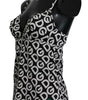 Maillot de bain sans manches imprimé DG Mania noir Dolce & Gabbana