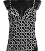 Maillot de bain sans manches imprimé DG Mania noir Dolce & Gabbana