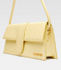 Jacquemus Yellow Leather Handbag