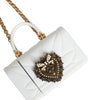 Dolce & Gabbana White Silicone Devotion Heart Cover Hand Bag Airpod Case