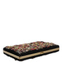 Dolce & Gabbana Multicolor Floral Gold Frame Clutch Evening Purse Bag