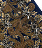Dolce & Gabbana Blue Velvet Gold Frame Clutch Evening Party Purse Bag
