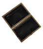Dolce & Gabbana White Leather Gold Frame Clutch Evening Party Purse Bag
