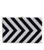 Dolce & Gabbana Black White Gold Frame Clutch Evening Party Purse Bag